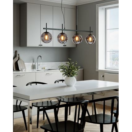 ByRydens - Полилей на кабел BOYLE 4xE27/8W/230V