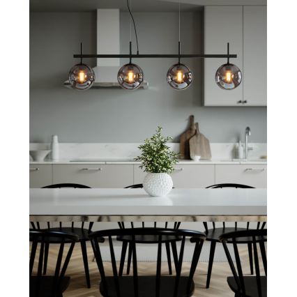 ByRydens - Полилей на кабел BOYLE 4xE27/8W/230V