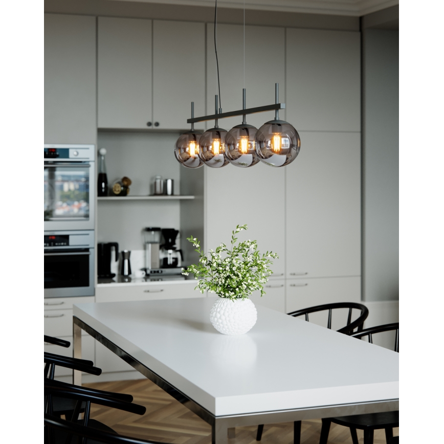 ByRydens - Полилей на кабел BOYLE 4xE27/8W/230V