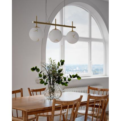 ByRydens - Полилей на кабел BELLAGIO 3xE27/8W/230V