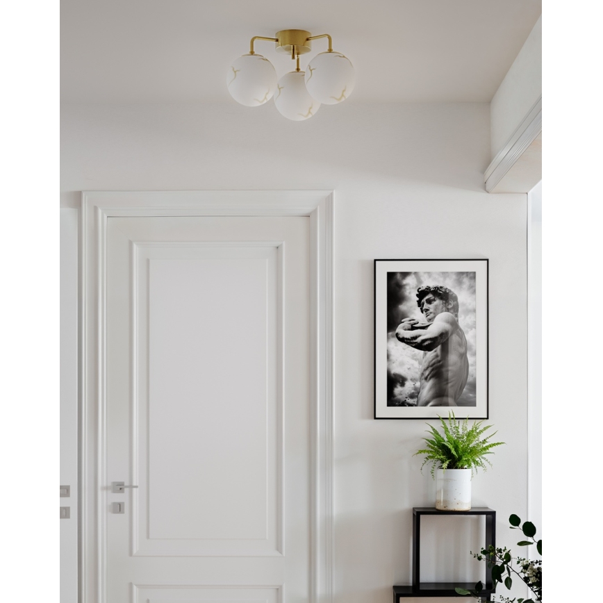 ByRydens - Плафон BELLAGIO 3xE27/8W/230V