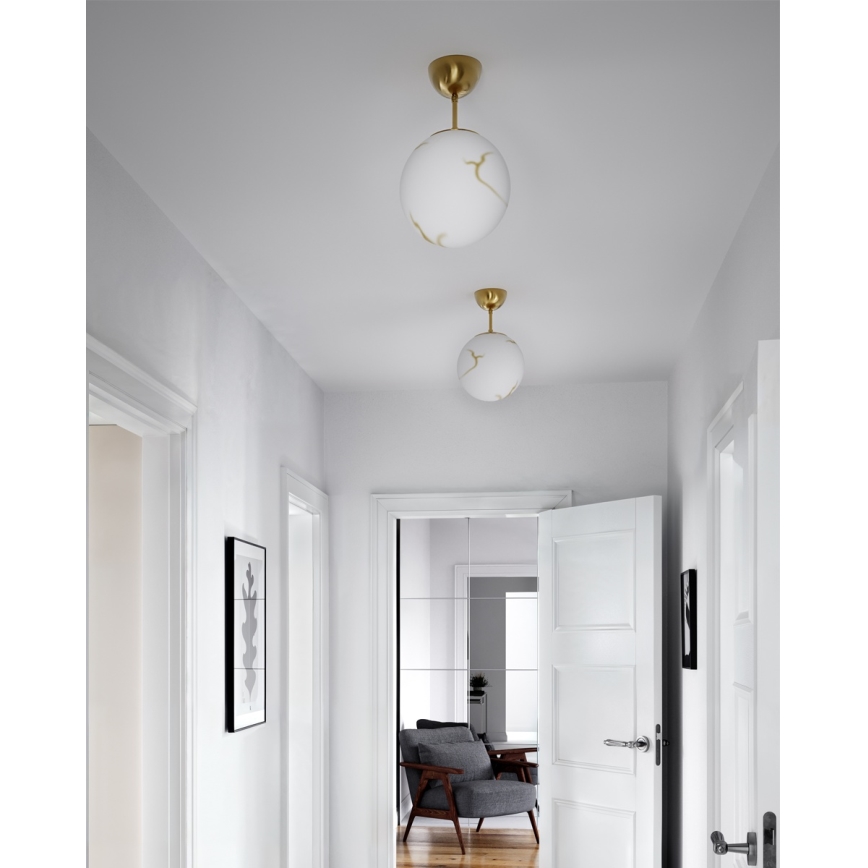 ByRydens - Плътно монтиран полилей BELLAGIO 1xE27/8W/230V