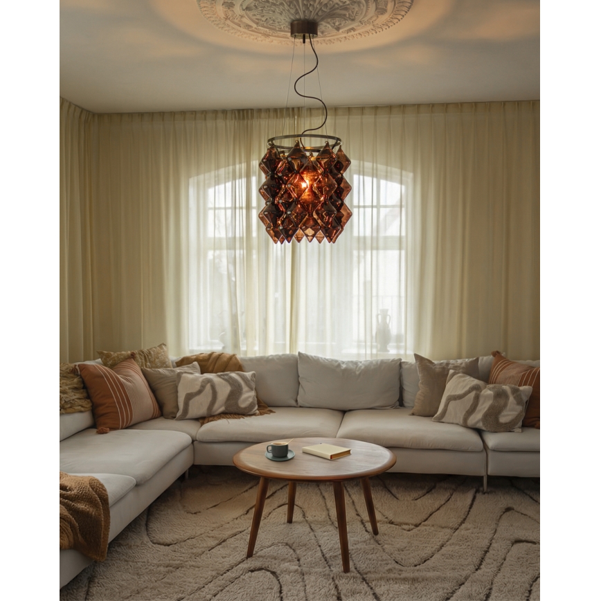 ByRydens - Пендант на кабел GEMMA 1xE27/5W/230V