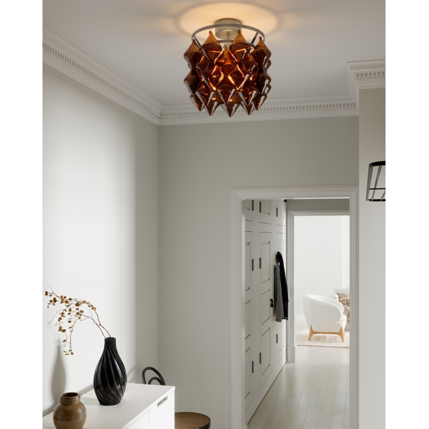 ByRydens - Таванно осветително тяло GEMMA 1xE27/5W/230V Ø 45 см