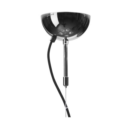 ByRydens - Полилей с кабелно окачване LYNF 5xE14/8W/230V лъскав хром/бял