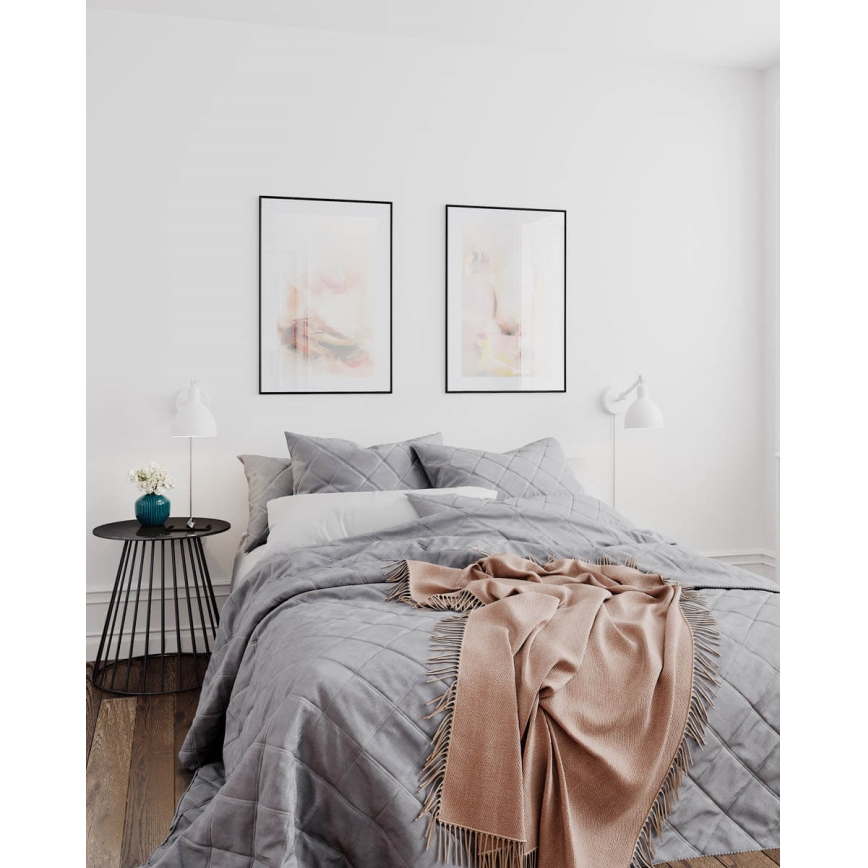 ByRydens - Настенно осветително тяло BAZAR 1xE27/5W/230V бяло