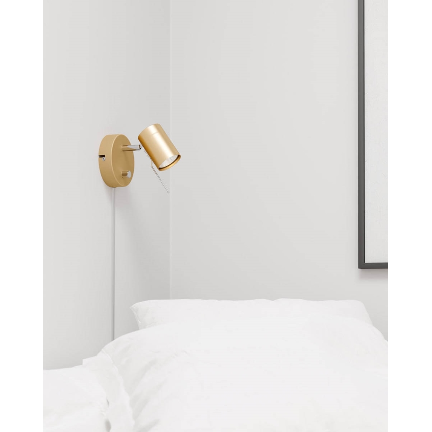 ByRydens - Димируем стенен спот CORRECT 1xGU10/7W/230V златист