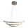 ByRydens - LED Пендел TRIONE LED/45W/230V кафяв Ø 80 см