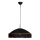 ByRydens - Пендант с кабел FRANCIS 1xE27/5W/230V черен