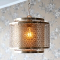 ByRydens - Пендел HERMINE 1xE27/5W/230V месинг Ø 34 см