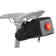 Чанта за седалка на велосипед 0,5л със задна LED лампа