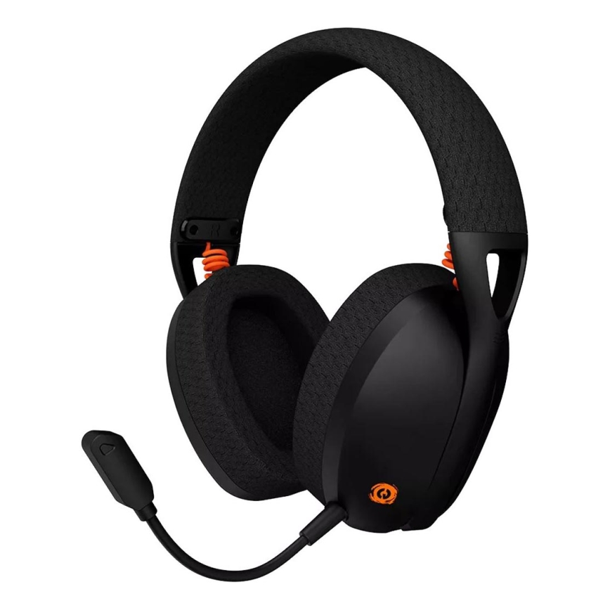 Canyon - Безжични слушалки с микрофон 400 mAh черни