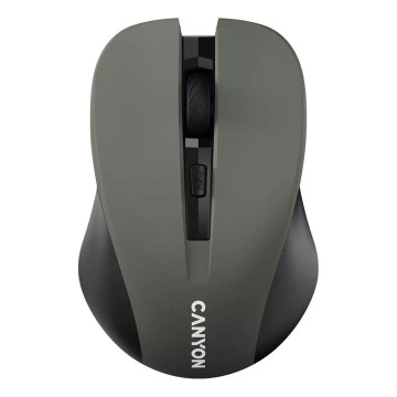 Canyon - Безжична мишка 800/1000/1200 DPI 2xAAA сива