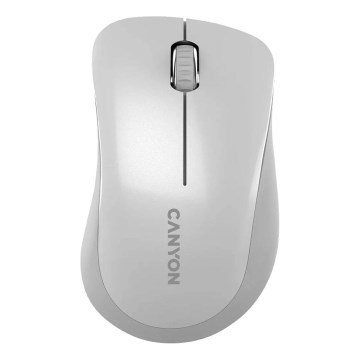 Canyon - Безжична оптична мишка с Pixart сензор MW 1200 DPI 2xAAA бяла