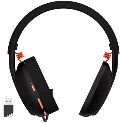 Canyon - Безжични слушалки с микрофон 400 mAh черен