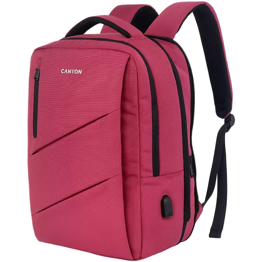 Canyon - Раница за лаптоп 15.6" розов