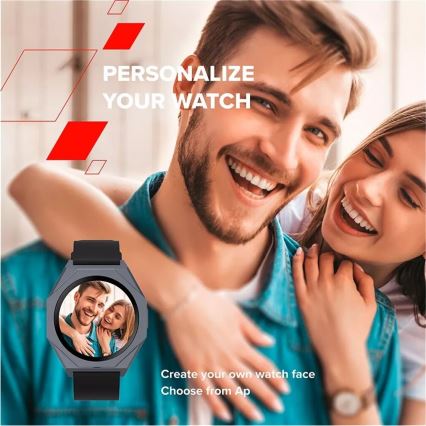 Canyon - Смарт часовник OTTO IP68 сребрист