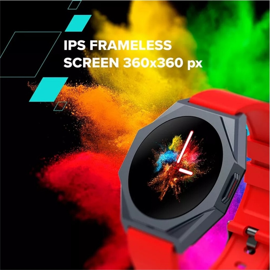 Canyon - Смарт часовник OTTO IP68 сребрист