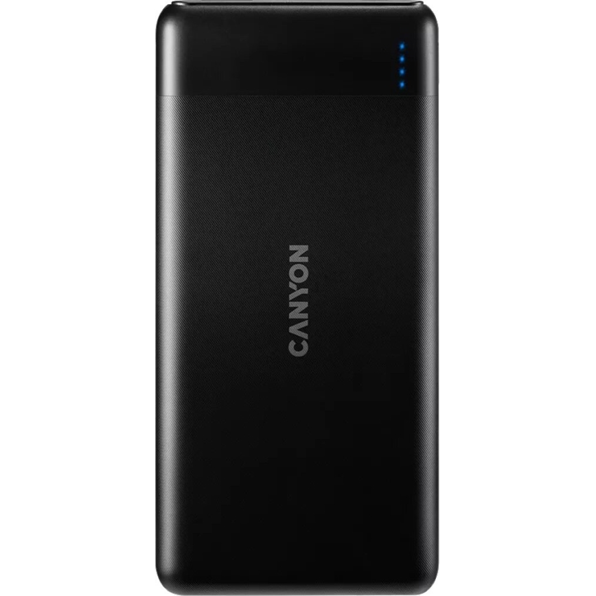 Canyon - Външна батерия Power Delivery 10000 mAh черен
