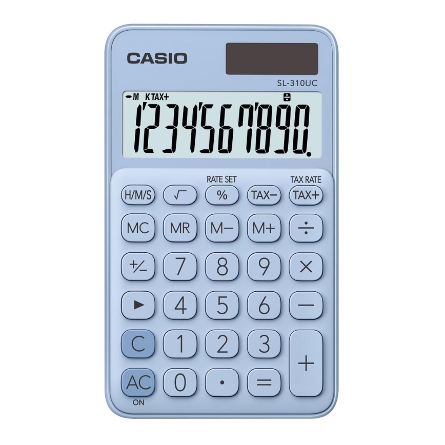 Casio - Джобен калкулатор 1xLR54 син