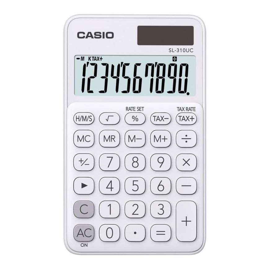 Casio - Джобен калкулатор 1xLR54 сребрист