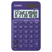 Casio - Джобен калкулатор 1xLR54 лилав