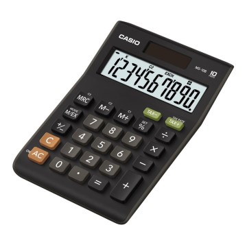 Casio - Настолен калкулатор 1xLR54 черен