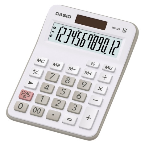 Casio - Настолен калкулатор 1xLR1130 сребрист