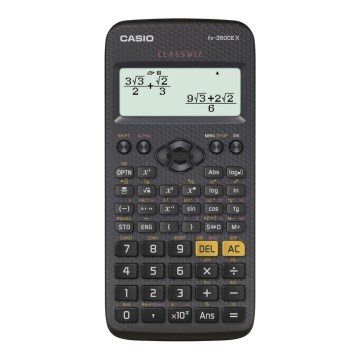 Casio - Училищен калкулатор 1xAAA черен