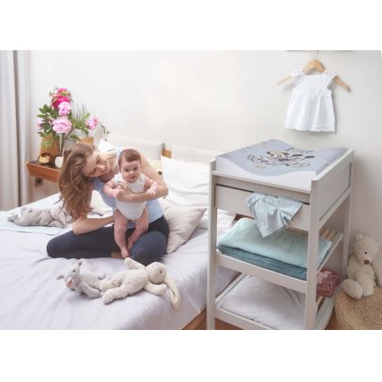CebaBaby - Подложка за повиване двустранна COSY DISNEY 50x70 cм синя