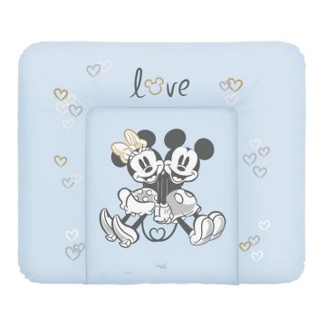 CebaBaby - Подложка за повиване триъгълна DISNEY 85x72 см синя
