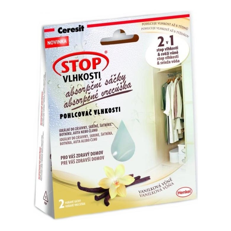 Ceresit - Абсорбиращи сашета 2x 50 g ванилия