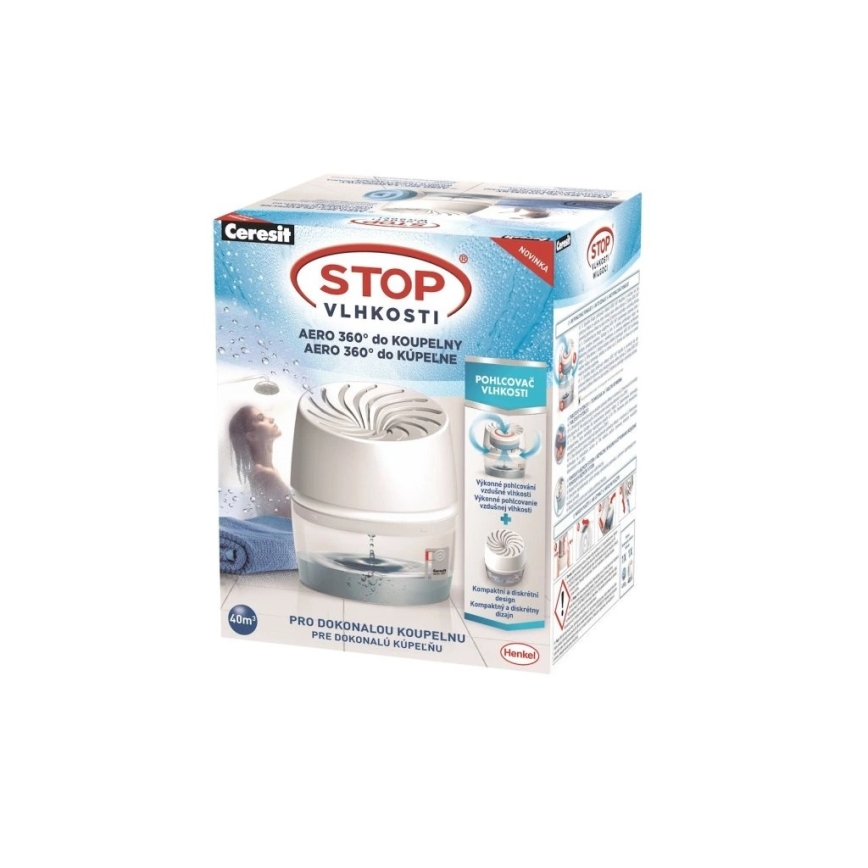 Ceresit - Влагоуловител за баня AERO 360° бял