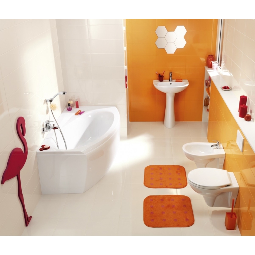 Cersanit K08-029 - Подова тоалетна чиния с капак PRESIDENT керамика/бяла