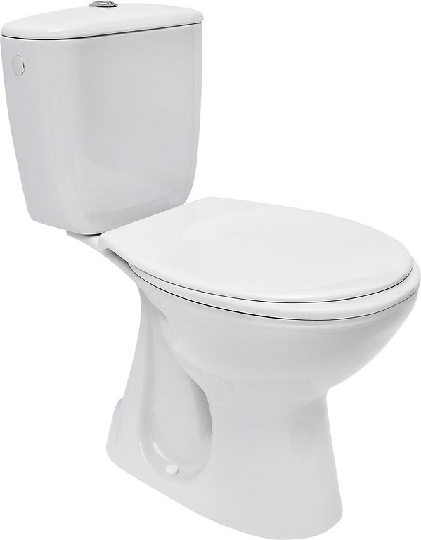 Cersanit K08-029 - Подова тоалетна чиния с капак PRESIDENT керамика/бяла