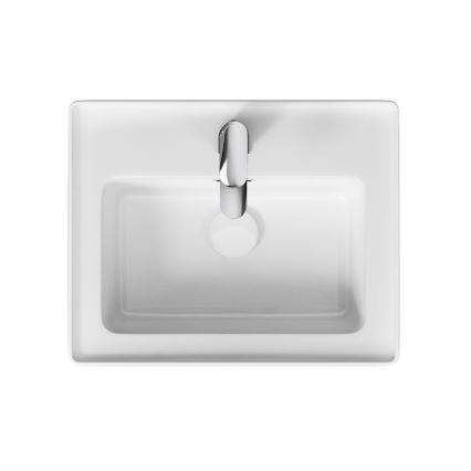 Cersanit K114-005 - Мивка за монтаж върху плот/за окачване CREA 40x50,5 cm керамика/бял гланц
