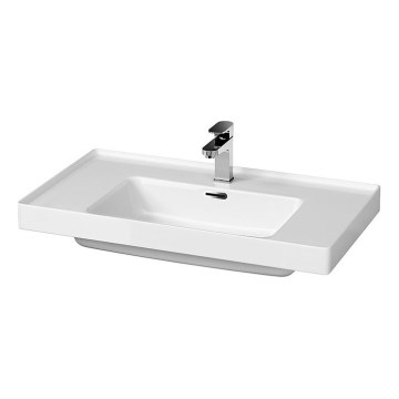 Cersanit K114-017 - Вградена мивка CREA 44,5x80,5 см керамика/бял гланц