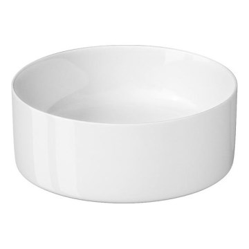 Cersanit K114-020 - Мивка за плот CREA Ø 38 см керамика/бял гланц
