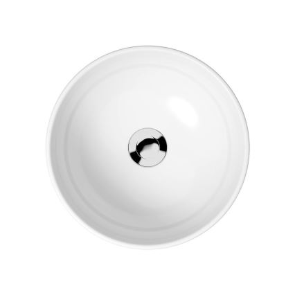 Cersanit K116-047-ECO - Мивка за плот MODUO Ø 35 см керамика/бял гланц