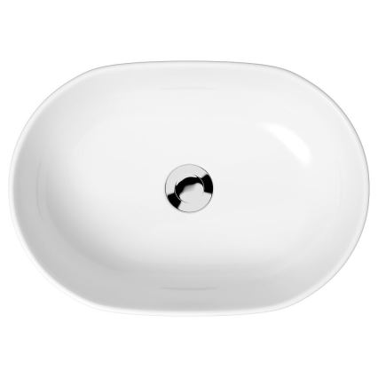 Cersanit K116-049 - Мивка за плот MODUO 35,5x50 см керамика/бял гланц