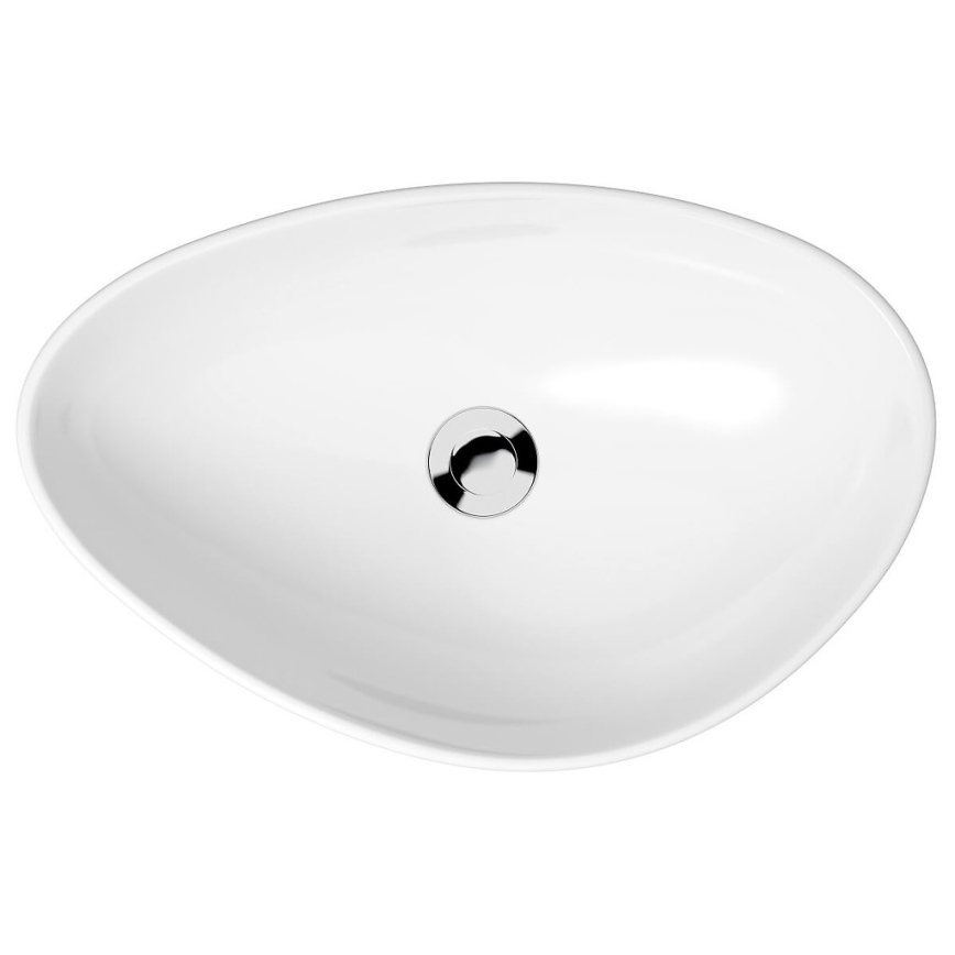 Cersanit K116-052 - Мивка за плот MODUO 36,5x56,5 см керамика/бял гланц