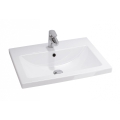 Cersanit K32-003-BOX - Мивка за плот/стенен монтаж COMO 45x60 см керамика/бял гланц
