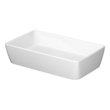Cersanit K35-047-ECO - Мивка за плот CITY 36x60 см, керамика, бял гланц