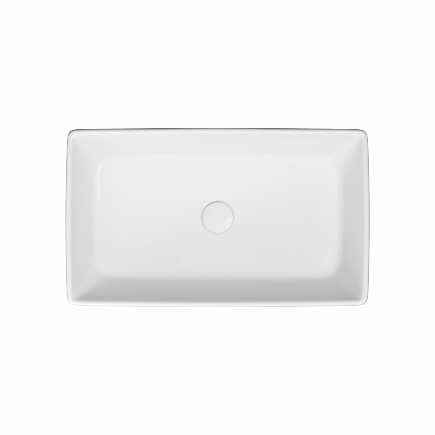 Cersanit K35-047-ECO - Мивка за плот CITY 36x60 см, керамика, бял гланц