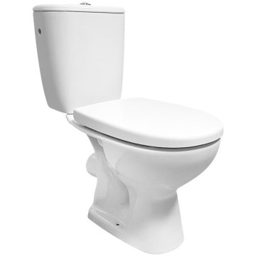 Cersanit K667-052 - Стояща тоалетна с тоалетна седалка ARTECO керамика/бял
