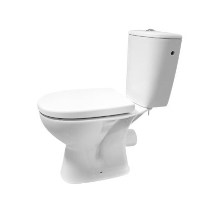 Cersanit K667-052 - Стояща тоалетна с тоалетна седалка ARTECO керамика/бял