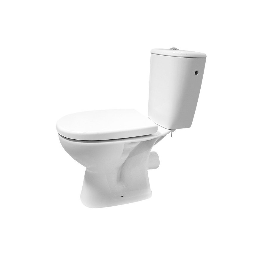 Cersanit K667-052 - Стояща тоалетна с тоалетна седалка ARTECO керамика/бял