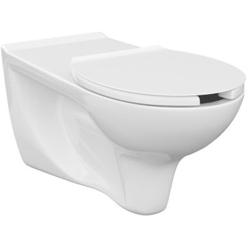 Cersanit K670-002 - Безбариерен висящ тоалетна ETIUDA керамика/бял