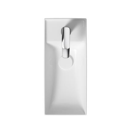 Cersanit K677-005 - Мивка за плот LARGA 22x50 см керамика/бял гланц