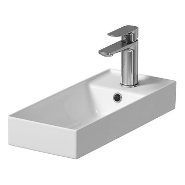 Cersanit K677-005 - Мивка за плот LARGA 22x50 см керамика/бял гланц